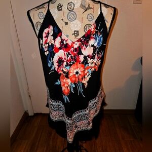 Floral Print Women's Top